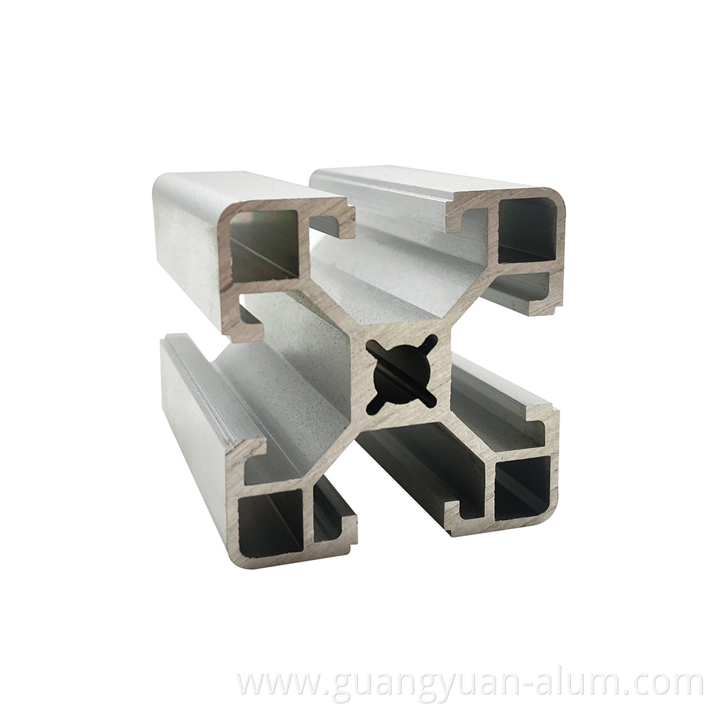 guangyuan aluminum co., ltd Aluminum Extrusion 8020 Aluminum Profile 40x40 Aluminum T Extrusion